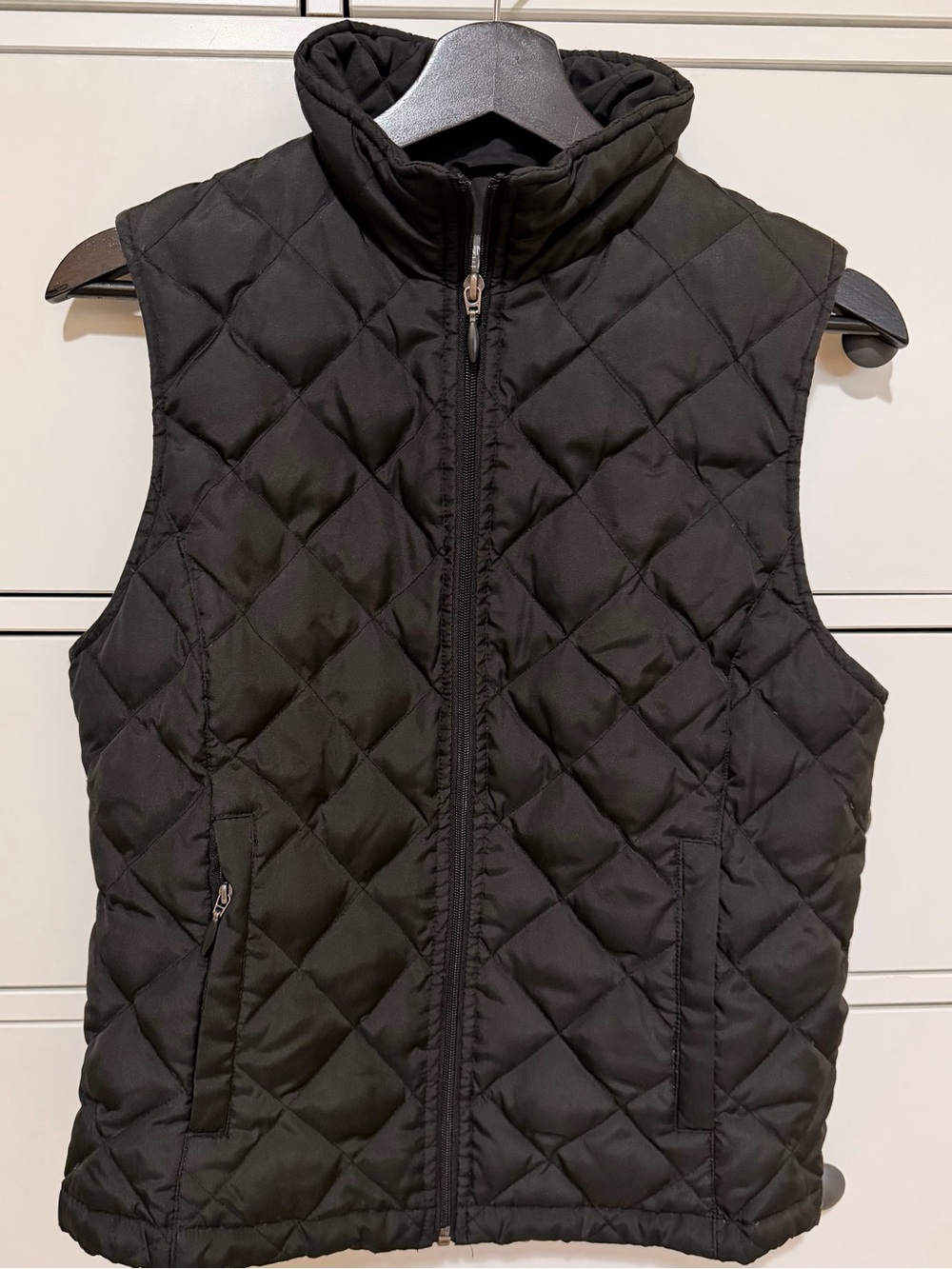Kenneth Cole Black Quilted Puffer Vest